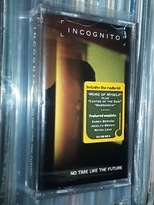 RARE INCOGNITO NO TIME LIKE THE FUTURE CASSETTE TAPE HYPE STICKER STILL SEALED - Picture 1 of 4