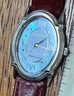 Burgundy Ecclissi Womans Sterling Silver Watch (Needs Battery) 8 Ish Inch