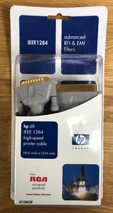 HP 6 FT IEEE 1284 High-Speed Printer Cable DB25 Male to CE36 Male New - Picture 1 of 2