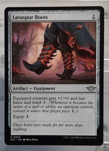 Magic - Lavaspur Boots - Uc/Artefakt - Outlaws von Thunder Junction - EN/NM - Bild 1 von 4