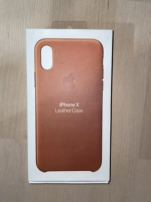 iPhone X case Apple Leather Case Wallet Case Otter Box Used  - Image 1 of 4