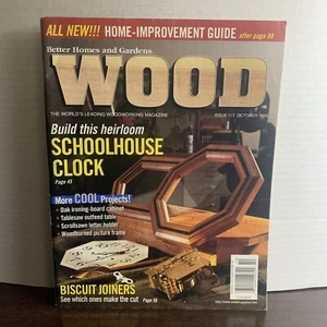 Wood Magazine October 1999 Build This Heirloom Schoolhouse Clock - Picture 1 of 4