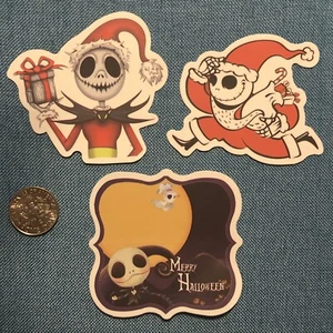 3 Stk. Jack Nightmare Before Xmas Lot!! Versand kostenlos!!! Gitarre Skateboard Vinyl N4 - Bild 1 von 4