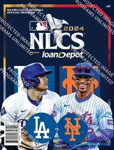 SHIPS NOW!! 2024 MLB NLCS GAME PROGRAM NATIONAL LEAGUE CHAMPIONSHIP N.Y. METS - Picture 1 of 1