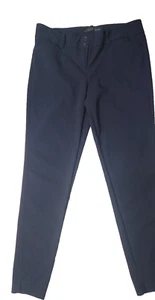 THE LIMITED Women's Navy Dress Pants w/Stretch & Slim Ankle Size 10 - Picture 1 of 9