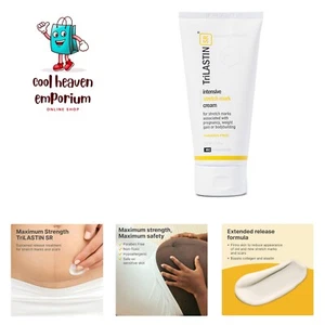 Intensive Stretch Mark Cream 5.5 oz. for Pregnancy, Scar Cream and Moisturizi... - Picture 1 of 10