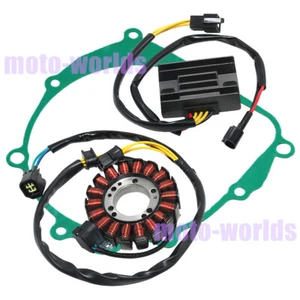Stator Coil&Voltage Regulator+Gasket for Suzuki DR-Z400S 2000-19 DR-Z400SM 05-19 - Picture 1 of 8