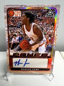 2022 Leaf Pro Set Marcus Carr Power Bronze Rookie Autograph Auto RC #BA-MC1 - Picture 1 of 7