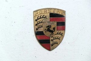 Porsche 911 G modello cappa anteriore emblema originale buone condizioni - Foto 1 di 4