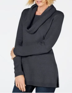 Damen Karen Scott Infinity - Schal Pullover - Grau - Größe: M - Neu mit Etikett - Bild 1 von 2