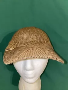 Unisex Element Crowns Woven Cap Braun Papier Stroh Einheitsgröße - Bild 1 von 9