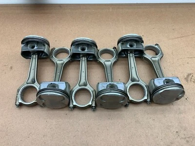 BMW 330i 128i 328i 525i 528i 530i X3 X5 Z4 - 3,0 л N52 двигатель поршень и стержень комплект - Изображение 1 из 4