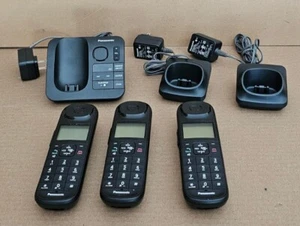 3 teléfonos inalámbricos Panasonic KX-TGL430 - Imagen 1 de 12