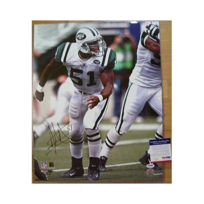 Foto firmada por Jonathan Vilma 16X20 - ADN de PSA Foto 1 de 2