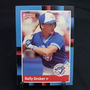 Carta Baseball Kelly Gruber 1988 Donruss #244 Toronto Blue Jays (1A486) - Foto 1 di 3