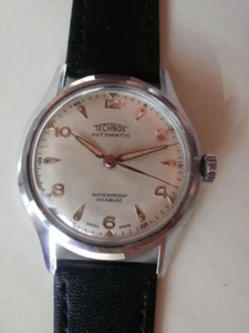 Technos swiss bidynator F 690 men's mod.depose precision vintage wrist watch - Picture 1 of 15