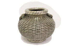 Vintage Chinese White Bronze Censer - Picture 1 of 11