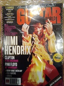 Guitar World Magazine Classic jimi Hendrix New Sealed December 2007 With Disc - Picture 1 of 2