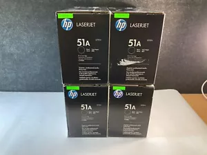 CARTUCCE TONER HP LASERJET 51A Q7551A NERO LOTTO 4 - Foto 1 di 4