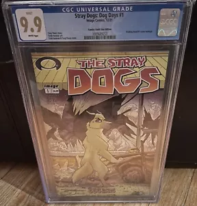 STRAY DOGS DOG DAYS #1 CGC 9.9 Comics Vault Live CVL 250 (not 9.8) RARE KEY - Bild 1 von 2