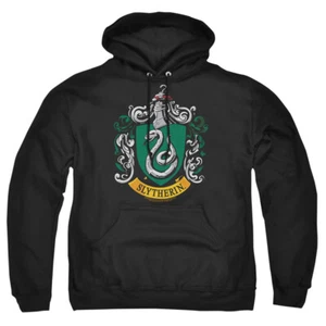 Harry Potter "Slytherin Crest" Pullover Hoodie, Sweatshirt or Long Sleeve Tee - Picture 1 of 10