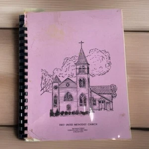 First United Methodist Church Community Cookbook Corinth NY Vintage - Picture 1 of 12