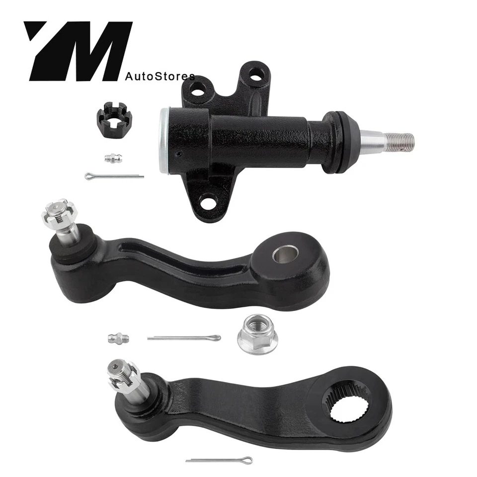 New 3Pcs Suspension Kit Idler Bracket Assembly & Idler Arm & Pitman Arm For GM Foto 1 de 4