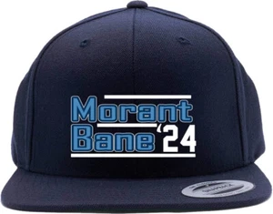 Ja Morant Desmond Bane Memphis Grizzlies 2024 Snapback Hat - Picture 1 of 1