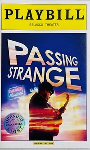 Passing Strange - Opening Night Broadway Playbill w/ Sticker Feb 2008 - Picture 1 of 2