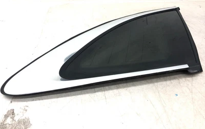 2017-2023 JAGUAR F-PACE RIGHT REAR QUARTER GLASS WINDOW BRIGHT CHROME OEM Foto 1 de 4