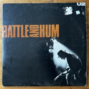 U2 - RATTLE AND HUM 1st UK Island Records U27 Press 1988 Live 2xLP VG+ - Picture 1 of 7