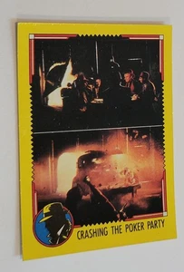 1990 Dick Tracy Card #20 Crashing The Poker Party Topps/Disney Movie-Excellent - Picture 1 of 5