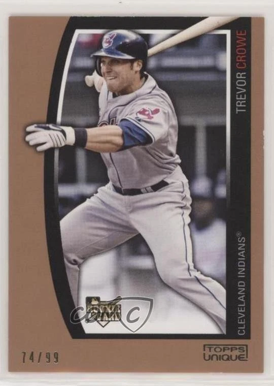 2009 Topps Unique Select /99 Trevor Crowe #171 Rookie RC - Image 1 of 2
