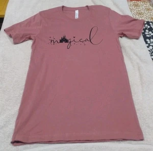 Disney Inspired Magic Castle Kingdom Princess Woman Small T-shirt Magical NWOT - Picture 1 of 5