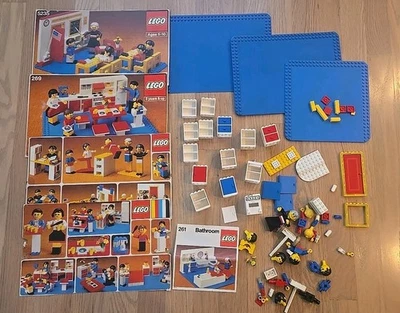 Juegos de cocina LEGO Homemaker 5235 269 261 vintage para baño escolar PIEZAS  Foto 1 de 4