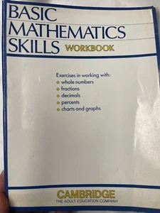 Basic Mathematics Skills Cambridge Adult Education 1983 - Bild 1 von 9