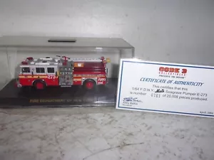 Code 3 FDNY New York Mets Seagrave Pumper E-273 - #12832 - Picture 1 of 11