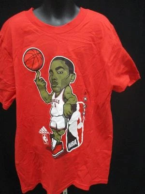 Nueva Camisa Adidas Roja Chicago Bulls Juvenil Talla M Mediana 10/12 Precio de venta sugerido por el fabricante $22 Foto 1 de 4