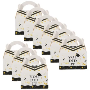 50 Stück Arzt Hut Hochzeit Süßigkeiten Box Etui Abschluss Süßigkeiten Boxen - Bild 1 von 12