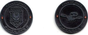 Set of 2 Call of Duty Black Ops II Collector's Edition Challenge Coins