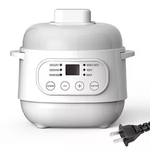 Electric Slow Cooker 1 Quart 200W Food Warmer with Ceramic O0H4 - Picture 1 of 8