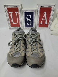 Oboz Hiking Shoes Womens 8.5 Sawtooth Low B Dry WP Sneakers Brown Leather Lace - Picture 1 of 10