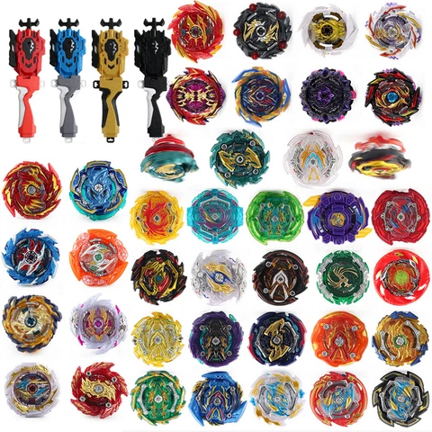 Beyblade Burst Starter Set Toy Bay Blade Spinning Top Launcher Grip MQ/B-191 Cover