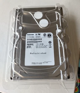 Toshiba 1TB SAS-2 6Gbps Enterprise Festplatte 3,5 Zoll 7200 U/min Factory Certified - Bild 1 von 3
