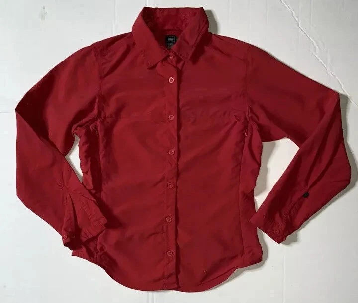 Preowned- REI Button Front Mesh Lined Shirt Womens (Size XS) - Image 1 of 4