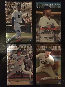 2016 Los Angeles Dodgers Playbill Insider Complete Set of 13 & 4 Spring Training - Picture 1 of 5