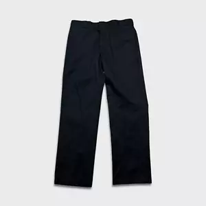 Dickies 874 Hose Herren 34x32 Schwarz Original Fit Work Wear Freizeit Chino Hose - Bild 1 von 8