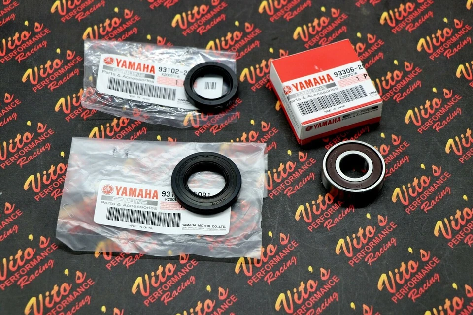 3 piece New Yamaha Banshee Frame Steering Stem Bearing kit Factory Oem 1987-2006 - Image 1 of 1