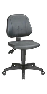 BIMOS Arbeitsdrehstuhl Unitec Rollen Integralschaum schwarz 440-620 mm