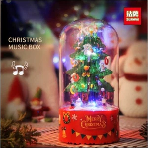 Caja de música bloques de construcción de árbol de Navidad creador ZUANPAI Z013 - Imagen 1 de 9